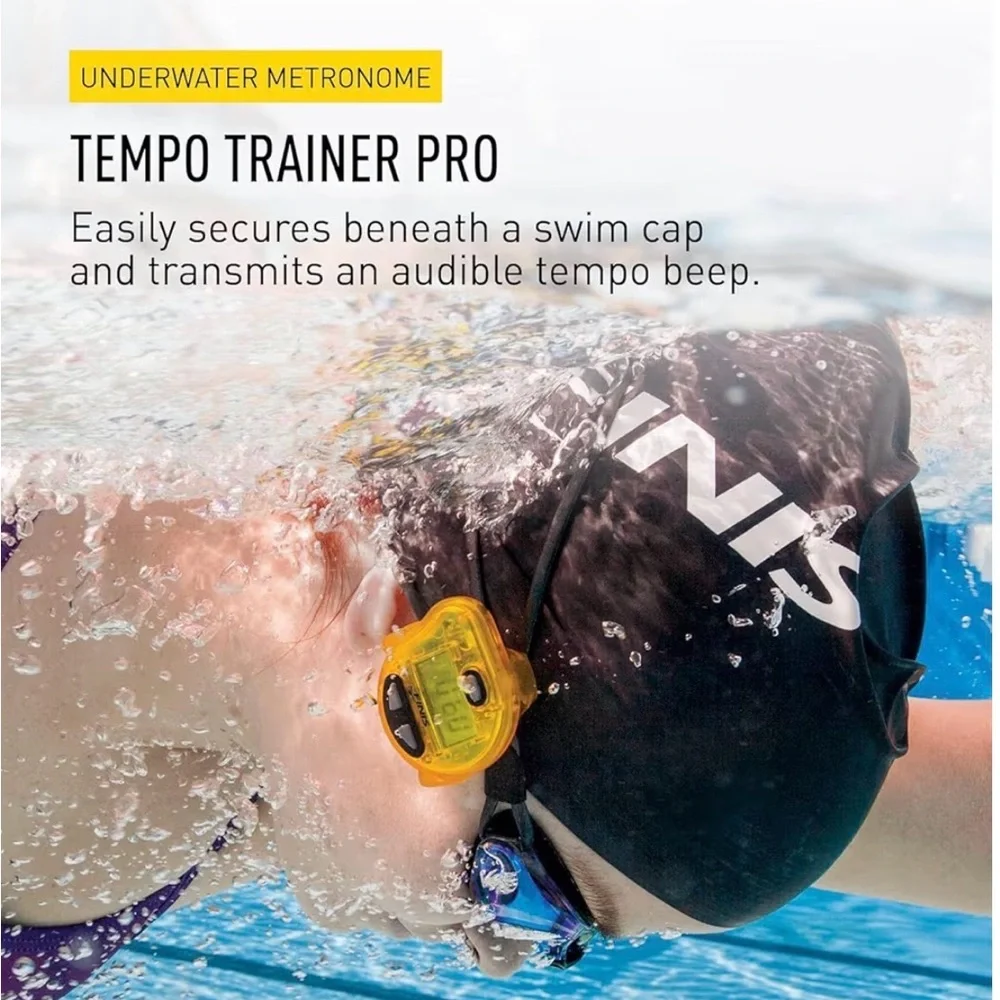 Finis Yellow Tempo Trainer Pro Swim Metronome - Picture 5 of 8